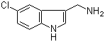 structure of CAS# 113188-83-3, 5-Chloro-1H-indole-3-methanamine
