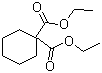 结构式 CAS# 1139-13-5, 环己烷-1,1-二甲酸二乙酯