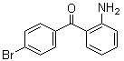 结构式 CAS# 1140-17-6, (2-氨基苯基)(4-溴苯基)甲酮