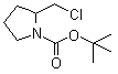 结构式 CAS# 1142400-61-0, 2-(氯甲基)-1-吡咯烷甲酸叔丁酯