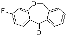 结构式 CAS# 114312-48-0, 3-氟二苯并[b,e]氧杂卓-11(6H)-酮