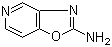 结构式 CAS# 114498-55-4, 恶唑并[4,5-c]吡啶-2-胺