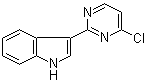 结构式 CAS# 1146080-35-4, 3-(4-氯-2-嘧啶基)-1H-吲哚