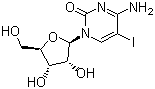 结构式 CAS# 1147-23-5, 5-碘胞苷