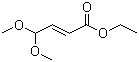 structure of CAS# 114736-25-3, Ethyl (E)-4,4-dimethoxy-2-butenoate;(E)-4,4-Dimethoxy-2-butenoic acid ethyl ester; (2E)-4,4-Dimethoxybut-2-enoic acid ethyl ester