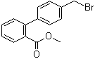 结构式 CAS# 114772-38-2, 4'-溴甲基-2-甲酸甲酯联苯