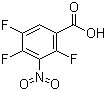 结构式 CAS# 115549-15-0, 2,4,5-三氟-3-硝基苯甲酸