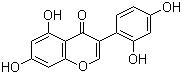 structure of CAS# 1156-78-1, 2'-Hydroxygenistein;2',4',5,7-Tetrahydroxyisoflavone