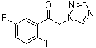 结构式 CAS# 1157938-97-0, 1-(2,5-二氟苯基)-2-(1H-1,2,4-三唑-1-基)乙酮