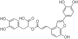 结构式 CAS# 115841-09-3, 丹酚酸 C