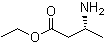 structure of CAS# 115880-49-4, (3R)-3-Aminobutanoic acid ethyl ester;(R)-3-Aminobutanoic acid ethyl ester
