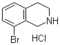structure of CAS# 1159813-53-2, 8-Bromo-1,2,3,4-tetrahydroisoquinoline hydrochloride