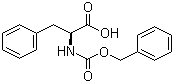 structure of CAS# 1161-13-3, N-Cbz-L-Phenylalanine;N-Carbobenzyloxy-L-phenylalanine; N-Benzyloxycarbonyl-L-3-phenylalanine; Z-Phe-OH