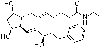 结构式 CAS# 1163135-95-2, 5-反式-比马前列素