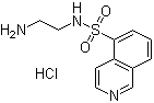 structure of CAS# 116700-36-8, N-(2-Aminoethyl)-5-isoquinolinesulfonamide hydrochloride