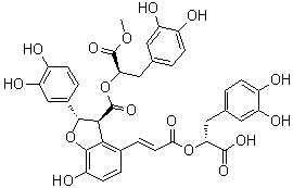 结构式 CAS# 1167424-31-8, 9''-丹酚酸 B 甲基酯