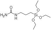 structure of CAS# 116912-64-2, [3-[Tri(ethoxy)silyl]propyl]urea