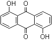 structure of CAS# 117-12-4, 1,5-Dihydroxy-9,10-anthraquinone;Anthrarufin; 1,5-Dihydroxyanthraquinone; NSC 646570; NSC 7211