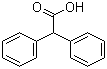 structure of CAS# 117-34-0, Diphenylacetic acid;2,2-Diphenylacetic acid