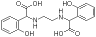 structure of CAS# 1170-02-1, Ethylenediamine-N,N'-bis((2-hydroxyphenyl)acetic acid);N,N'-Ethylenebis(2-[2-hydroxyphenyl]glycine); EDDHA