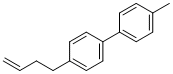 结构式 CAS# 117713-14-1, 4-(3-丁烯基)-4'-甲基联苯