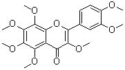 structure of CAS# 1178-24-1, 3',4',3,5,6,7,8-Heptamethoxyflavone;3-Methoxynobiletin; 3',4',3,5,6,7,8-Heptamethoxyflavone; NSC 618928