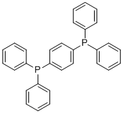 1,4-Bis(diphenylphosphino)benzene molecular structure (CAS 1179-06-2)