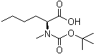 structure of CAS# 117903-25-0, N-tert-Butoxycarbonyl-N-methyl-L-norleucine