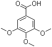 结构式 CAS# 118-41-2, 3,4,5-三甲氧基苯甲酸