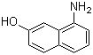 structure of CAS# 118-46-7, 1-Amino-7-naphthol;8-Amino-2-naphthol