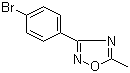 结构式 CAS# 118183-92-9, 3-(4-溴苯基)-5-甲基-1,2,4-恶二唑