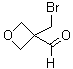 structure of CAS# 1188264-39-2, 3-(Bromomethyl)-3-oxetanecarboxaldehyde