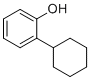 结构式 CAS# 119-42-6, 2-环己基苯酚