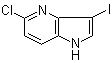 structure of CAS# 1190310-88-3, 5-Chloro-3-iodo-1H-pyrrolo[3,2-b]pyridine