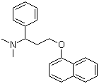 结构式 CAS# 119356-76-2, N,N-二甲基-alpha-[2-(1-萘氧基)乙基]苄胺