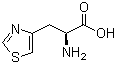 结构式 CAS# 119433-80-6, L-4-噻唑基丙氨酸