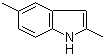 结构式 CAS# 1196-79-8, 2,5-二甲基吲哚