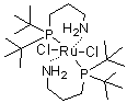 结构式 CAS# 1196147-60-0, (OC-6-13)-二[3-[二(1,1-二甲基乙基)膦基]-1-丙胺]二氯化钌