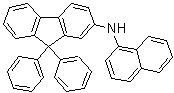 结构式 CAS# 1196694-11-7, N-1-萘基-9,9-二苯基-9H-芴-2-胺