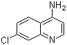 structure of CAS# 1198-40-9, 4-Amino-7-chloroquinoline;7-Chloro-4-quinolinamine