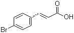 structure of CAS# 1200-07-3, 4-Bromocinnamic acid;3-(4-Bromophenyl)acrylic acid