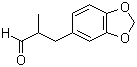 structure of CAS# 1205-17-0, 2-Methyl-3-(3,4-methylenedioxyphenyl)propanal;helional