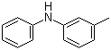 structure of CAS# 1205-64-7, 3-Methyldiphenylamine;N-Phenyl-m-toluidine