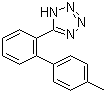 结构式 CAS# 120568-11-8, 5-[2-(4'-甲基联苯基)]四唑