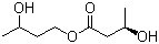 structure of CAS# 1208313-97-6, Ketone Ester;(3R)-3-Hydroxybutanoic acid (3R)-3-hydroxybutyl ester