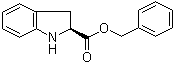 structure of CAS# 120925-75-9, (S)-2,3-Dihydro-1H-indole-2-carboxylic acid phenylmethyl ester