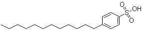 4-Dodecylbenzenesulfonic acid molecular structure (CAS 121-65-3)