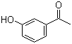 structure of CAS# 121-71-1, 3'-Hydroxyacetophenone;m-Hydroxyacetophenone; 3-Acetylphenol