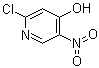 structure of CAS# 1211386-69-4, 2-Chloro-5-nitro-4-pyridinol