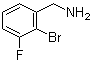 结构式 CAS# 1214349-11-7, 2-溴-3-氟苯甲胺